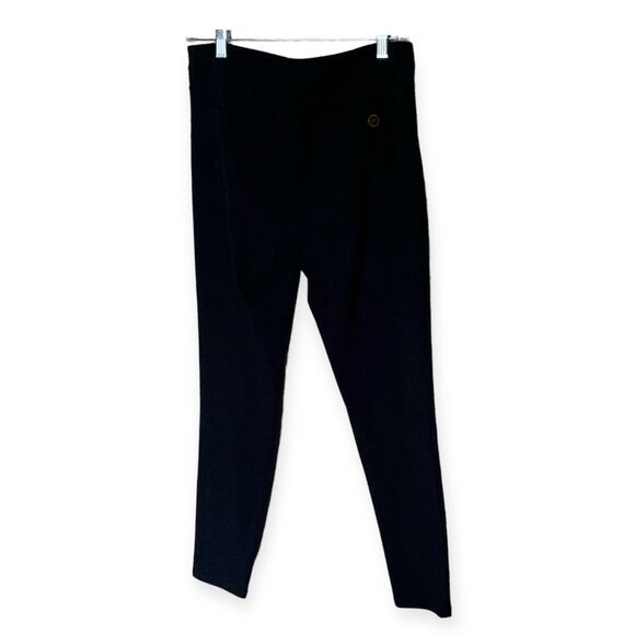 MICHAEL Michael Kors Basics Five Pocket Style Navy Blue Knit Pants Size 6 - Picture 2 of 9